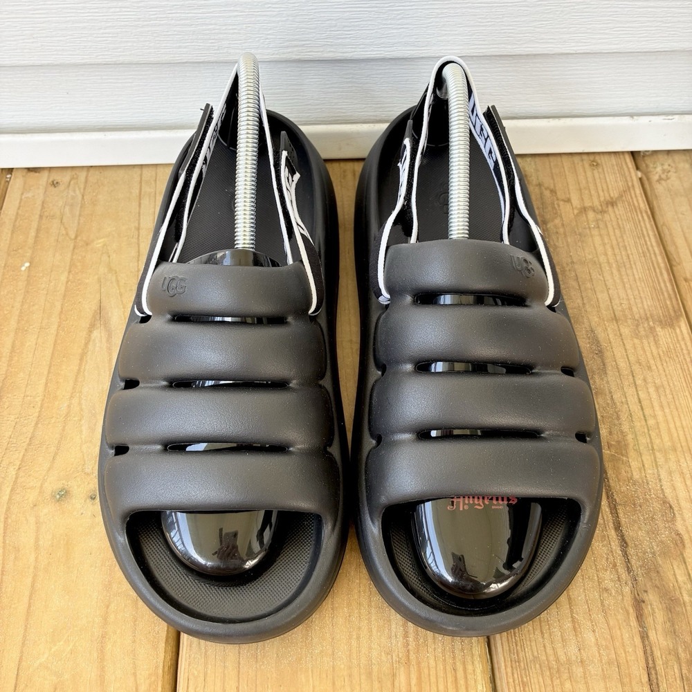 NWOT UGG Sport Yeah Strap Easy On Comfort Cushioned Slides Sandals Womens 11 - Picture 2 of 8